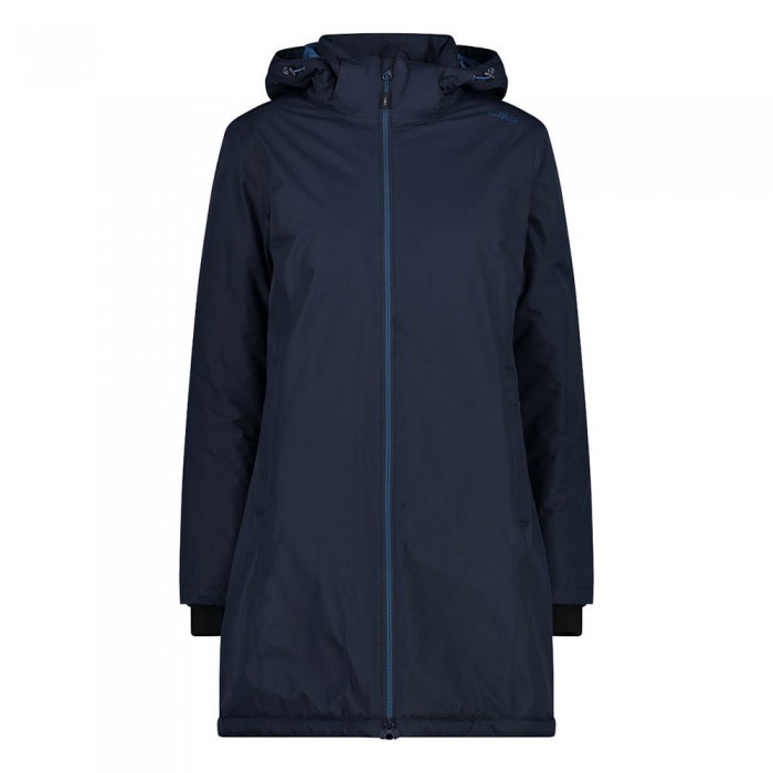 [해외]CMP Coat Zip Hood 32Z1406 자켓 4139207143 Black Blue