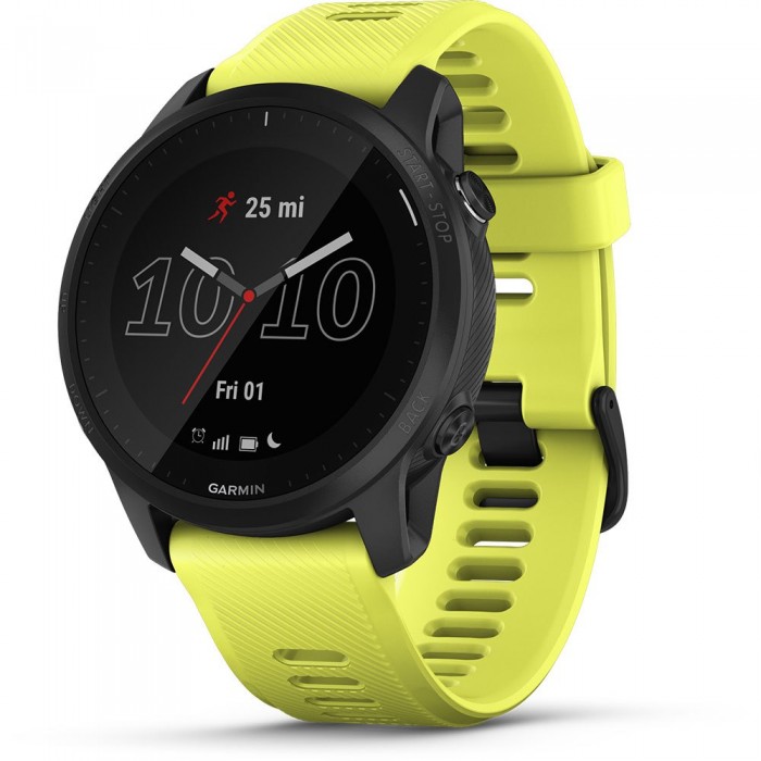 [해외]가민 Forerunner 945 LTE 시계 12138130927 Bundle Black / Amp Yellow