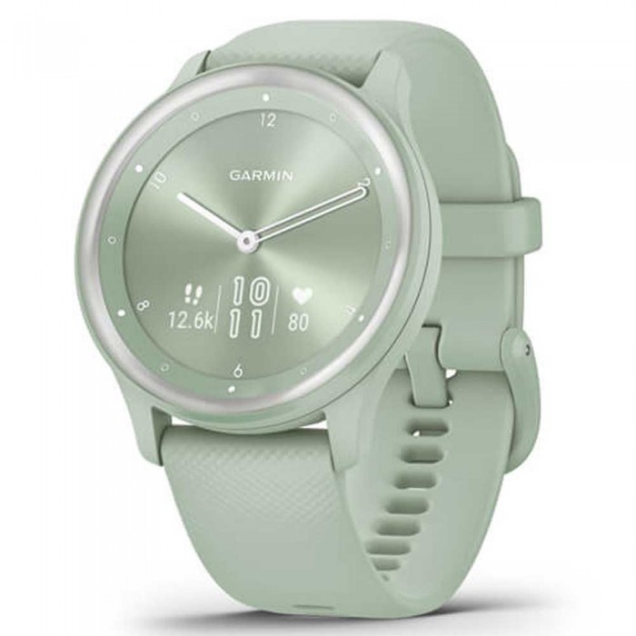 [해외]가민 V?vomove? Sport 시계 12138641254 Cool Mint / Silver