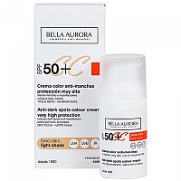 [해외]BELLA AURORA Anti-Dasrk Spot Colour Cream SPF50+ 136622008 Light Tone