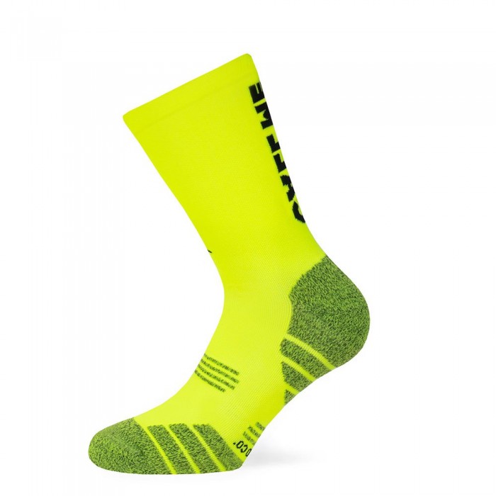 [해외]PACIFIC SOCKS Callme Half 긴 양말 6139970091 Neon Yellow