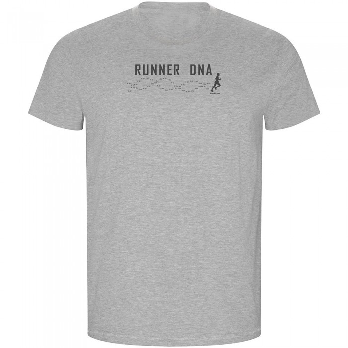 [해외]KRUSKIS Runner DNA ECO 반팔 티셔츠 6139995908 Heather Grey