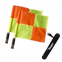 [해외]SOFTEE Basic Assistant Referee Flag 2 Units 3139963441 Multicolour