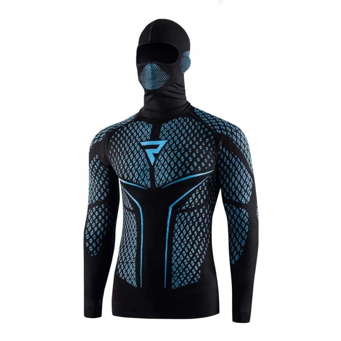 [해외]REBELHORN Thermoactive + Therm II Compression 긴팔 베이스 레이어 3139932328 Black / Blue