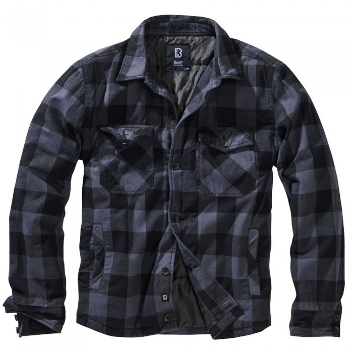 [해외]BRANDIT Lumberjack 자켓 14138023790 Black / Grey