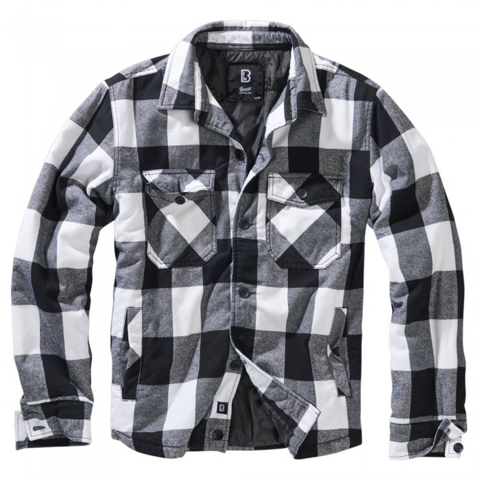 [해외]BRANDIT Lumberjack 재킷 14138023792 White / Black