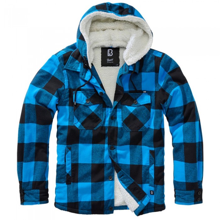 [해외]BRANDIT Lumberjack 자켓 14138389741 Black / Blue