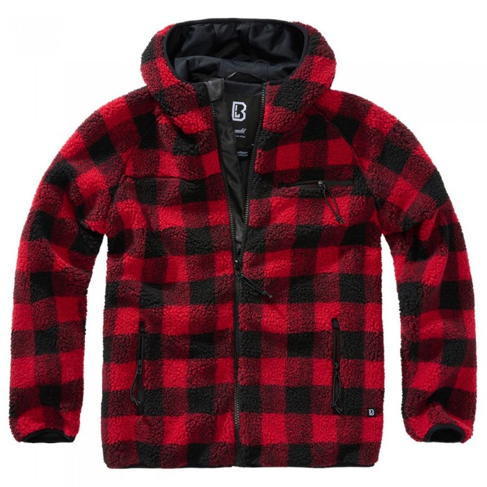 [해외]BRANDIT Teddy Worker 자켓 14138389870 Red / Black