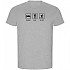 [해외]KRUSKIS Surf Sleep Eat And Surf ECO 반팔 티셔츠 14139996015 Heather Grey