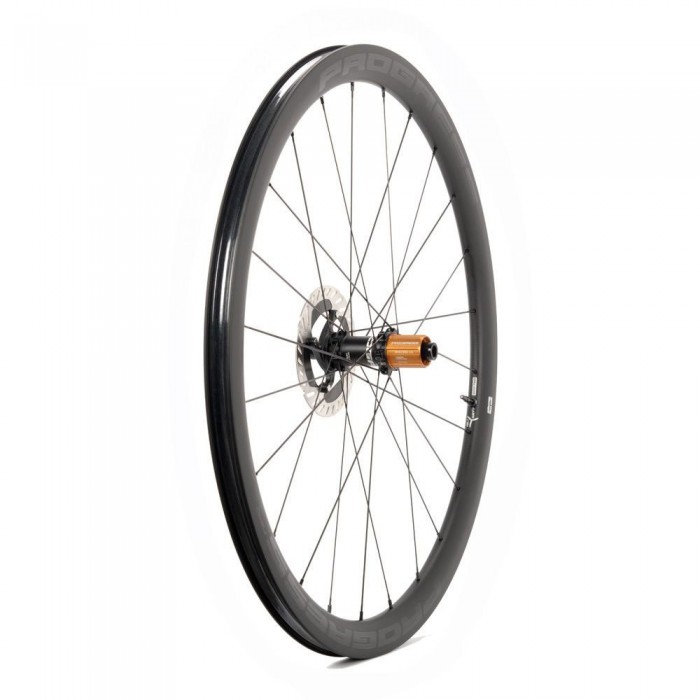 [해외]PROGRESS Aero Disc Tubular 도로 자전거 뒷바퀴 1139528280 Black