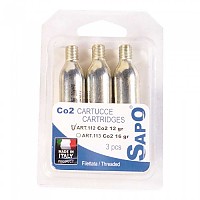 [해외]SAPO CO2 Cartridge 3 Units 1139867469 Gold