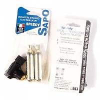 [해외]SAPO Speedy CO2 Cartridge And Valves Kit Presta/Schrader 1139867498 Multicolor