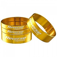 [해외]REVERSE COMPONENTS 헤드셋 스페이서 Ultra 라이트 1-1/8´´ 4 단위 1139934039 Gold
