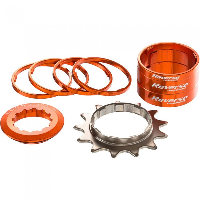 [해외]REVERSE COMPONENTS HG Single Speed 카세트 1139950369 Orange