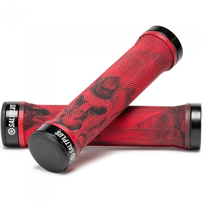 [해외]SALTBMX Locked 핸들 그립 1139950633 Red / Black