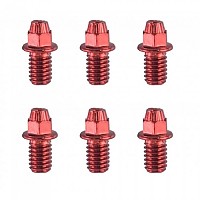[해외]FUNN Black Magic Pedals Pins Kit 32 Units With 2 Caps 1139897518 Red