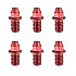 [해외]FUNN 페달 핀 키트 Black Magic 32 단위 ~와 함께 2 모자 1139897518 Red