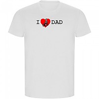 [해외]KRUSKIS I Love Dad ECO 숏 슬리브 티셔츠 1139995791 White