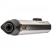 [해외]LEOVINCE LV One Evo Can-Am Ryker 600/900 19-22 Ref:14404E Not Homologated Stainless Steel&Carbon Muffler 9139670256 Black / Silver