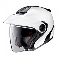 [해외]놀란 N40-5 06 Classic N-COM 오픈 페이스 헬멧 9139961962 Metal White