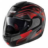 [해외]놀란 N90-3 06 Comeback N-COM 모듈형 헬멧 9139962030 Metal Black / Red