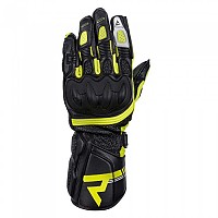 [해외]REBELHORN St Woman Leather Gloves 9139932314 Black / Grey / Fluo Yellow