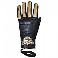 [해외]EUDOXIE Jody KP1 Flower Leather Gloves 9139991534 Gold / Black