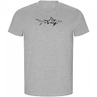 [해외]KRUSKIS Shark Tribal ECO 반팔 티셔츠 10139995929 Heather Grey