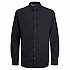 [해외]잭앤존스 Gingham Twill 긴팔 셔츠 139749087 Black / Detail / Solid