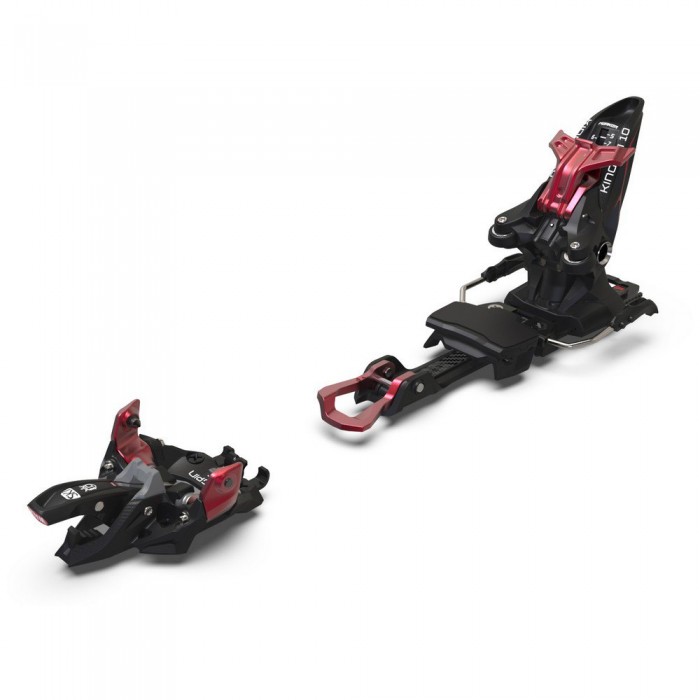 [해외]K2 투어링 스키 바인딩 Kingpin 10 125 mm 5139103460 Black / Red