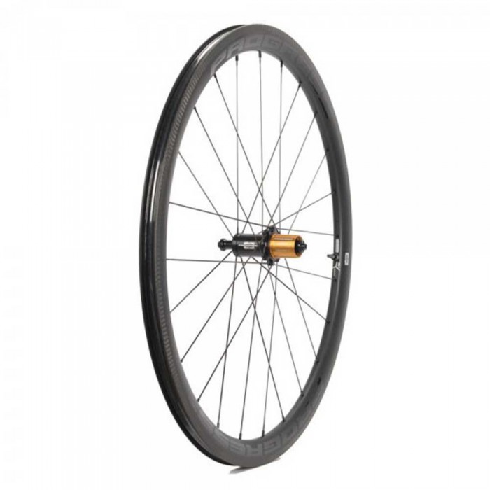 [해외]PROGRESS Aero Tubeless 도로 자전거 뒷바퀴 1139934604 Black