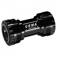 [해외]CEMA FSA용 스테인리스 스틸 바텀 브라켓 컵 T47 386/로터 30 mm 1139804415 Black