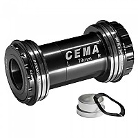 [해외]CEMA 스램 GXP용 스테인리스 스틸 바텀 브래킷 컵 PF30A Interlock 1139989070 Black