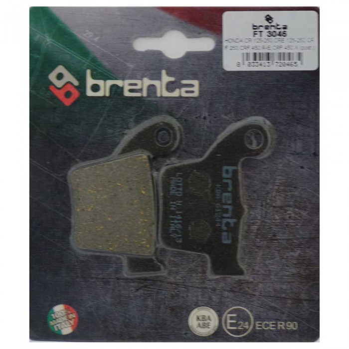 [해외]BRENTA MOTO 3046 유기농 리어 브레이크 패드 9139881323 Black / Silver