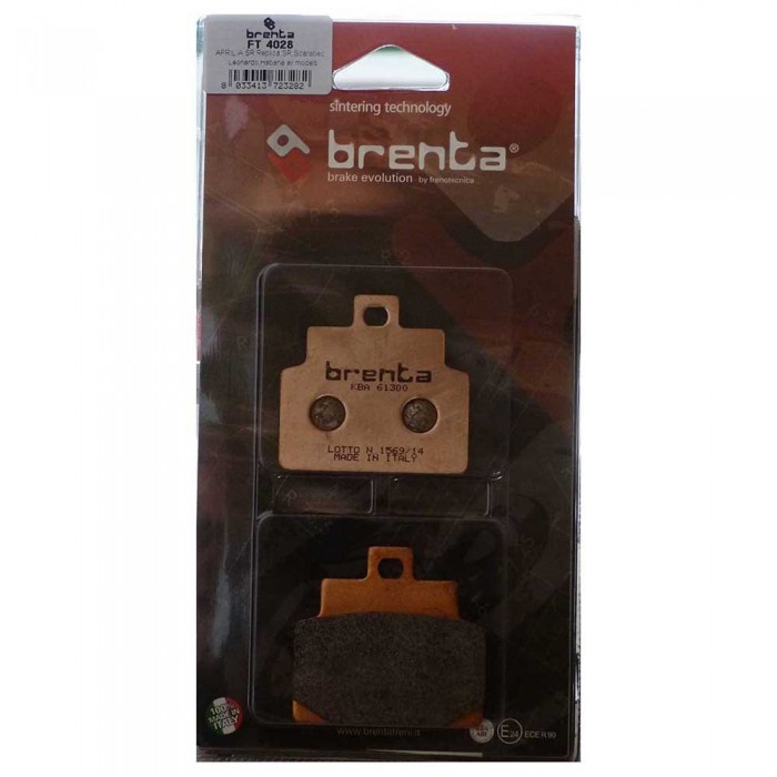 [해외]BRENTA MOTO 4028 소결 브레이크 패드 9139881486 Black / Silver