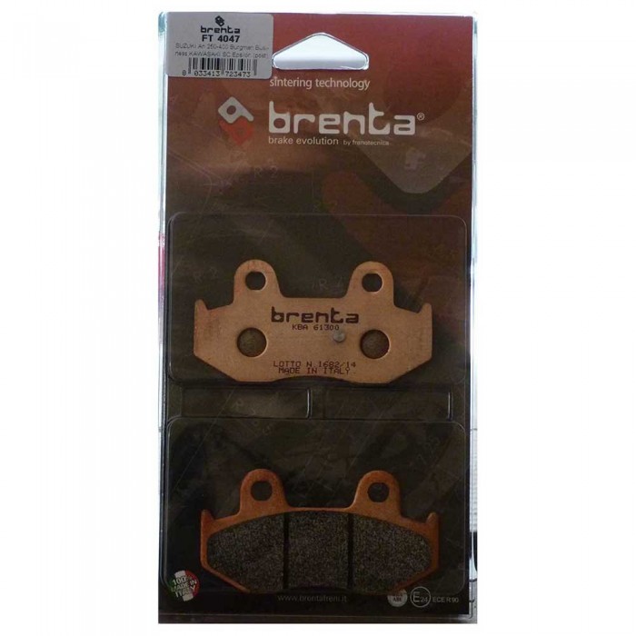 [해외]BRENTA MOTO 4047 소결 브레이크 패드 9139881496 Black / Silver