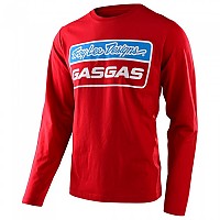 [해외]트로이리디자인 Gasgas 팀 Stock 긴팔 티셔츠 9139067683 Red