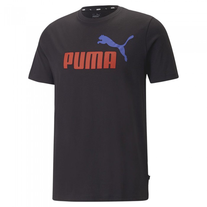 [해외]푸마 Ess+ 2 Col Logo 반팔 티셔츠 139553441 Puma Black / Warm