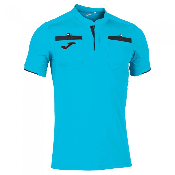 [해외]조마 Referee 반팔 티셔츠 3139629597 Fluor Turquoise / Black