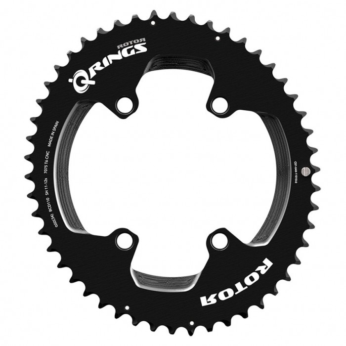 [해외]ROTOR Q-Rings 4B 110 BCD Outer 체인링 1139729227 Black / Black