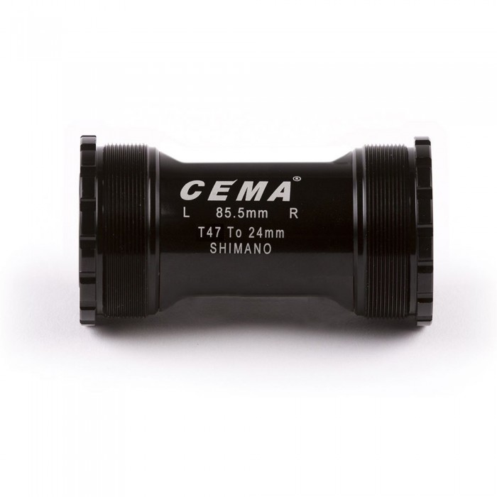 [해외]CEMA T47 Threaded Stainless Steel Shimano 비비컵 1139989084 Black