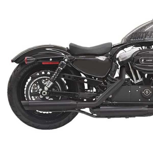 [해외]BASSANI XHAUST 3´´ Slash Cut Harley Davidson Ref:1X27SBB 비승인 오토바이 머플러 9140049117 Black