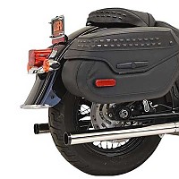 [해외]BASSANI XHAUST Duals Str Mflr M8 Harley Davidson Ref:1S96P 전체 라인 시스템 9140049127