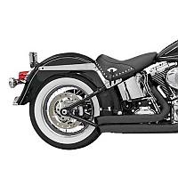 [해외]BASSANI XHAUST 풀 라인 시스템 Firesweep Turnout Harley Davidson Ref:12123D 9140049135 Black