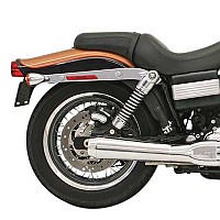 [해외]BASSANI XHAUST Road Rage 2-1 Harley Davidson Ref:13112J 비인증된 완전 배기 시스템 9140049223 Chorme