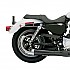 [해외]BASSANI XHAUST Road Rage 2-1 Harley Davidson Ref:14222J 비인증된 완전 배기 시스템 9140049229 Black