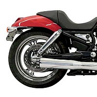 [해외]BASSANI XHAUST 풀 라인 시스템 로드 Rage II B1 파워 2-1 Harley Davidson Ref:1V18R 9140049254 Chorme