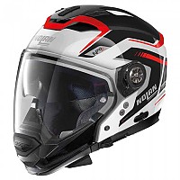 [해외]놀란 컨버터블 헬멧 N70-2 Gt 06 Switchback 9139961998 Metal White / Black / Red