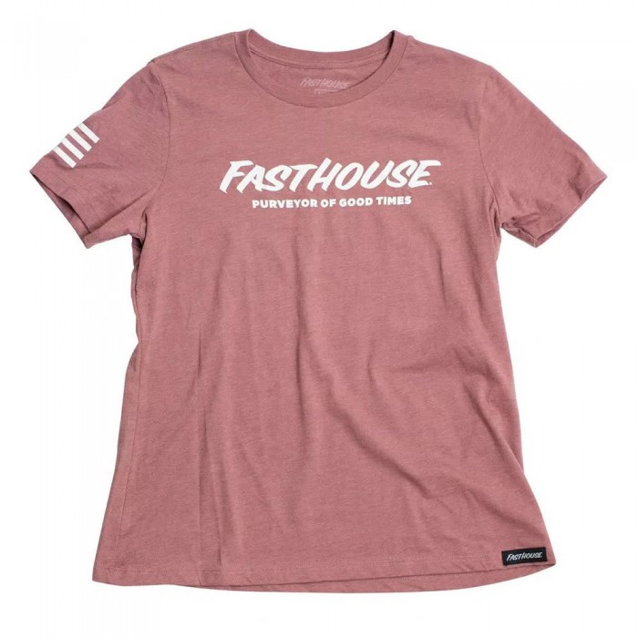 [해외]FASTHOUSE Logo 반팔 티셔츠 9139983354 Heather Mauve