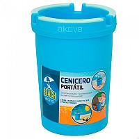 [해외]GENERICO 휴대용 플라스틱 재떨이 11X8 cm 4140031916 Blue